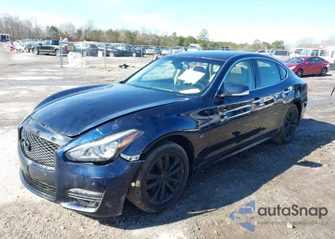 2015 Infiniti Q70 3.7 из США, поврежденный, VIN JN1BY1AP9FM541099